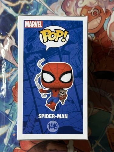 Spider-Man with Sandwich the Dog Funko Pop! Vinyl Figure #1449 In Hand Ships Now