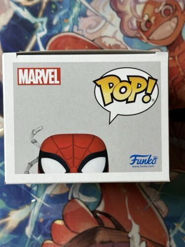 Spider-Man with Sandwich the Dog Funko Pop! Vinyl Figure #1449 In Hand Ships Now
