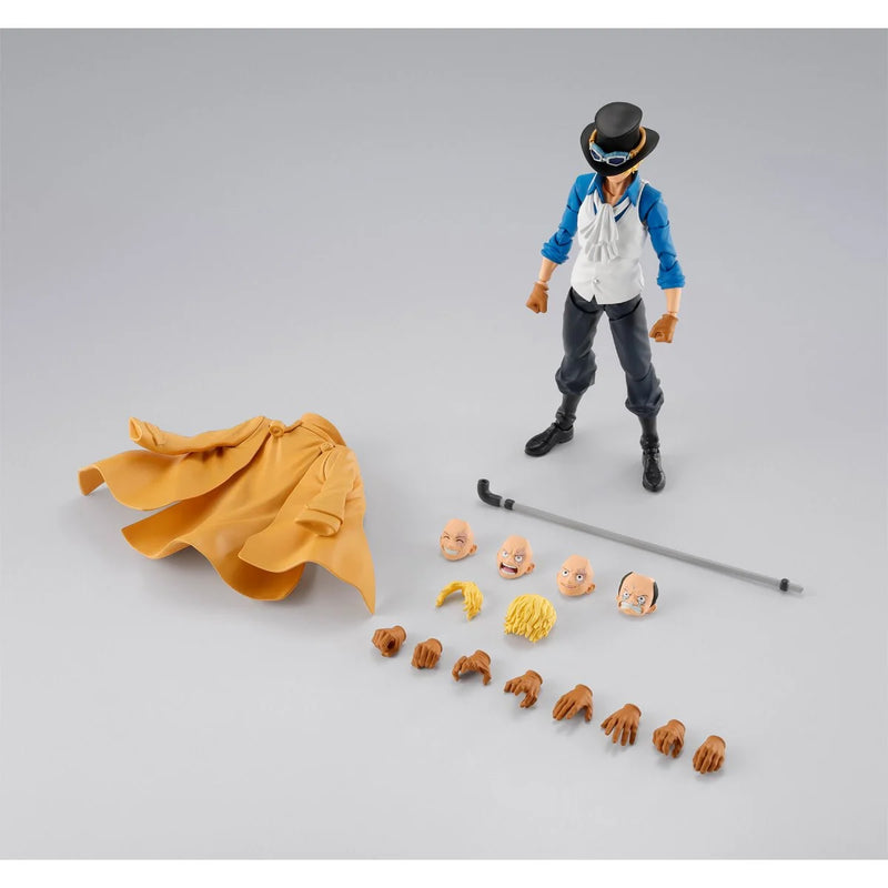 BANDAI S.H.FIGUARTS ONE PIECE SABO -REVOLUTIONARY ARMY CHIEF OF STAFF PRESALE
