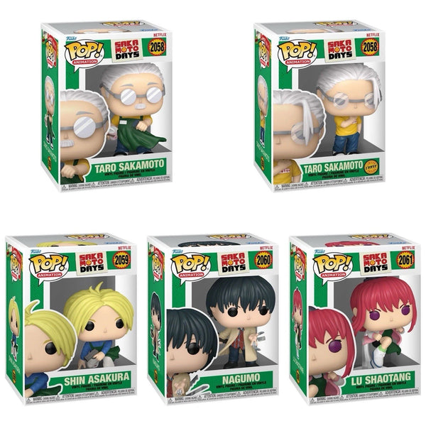 Sakamoto Days Wave 1 With Chase Funko Pop! Animation Netflix Final Presale