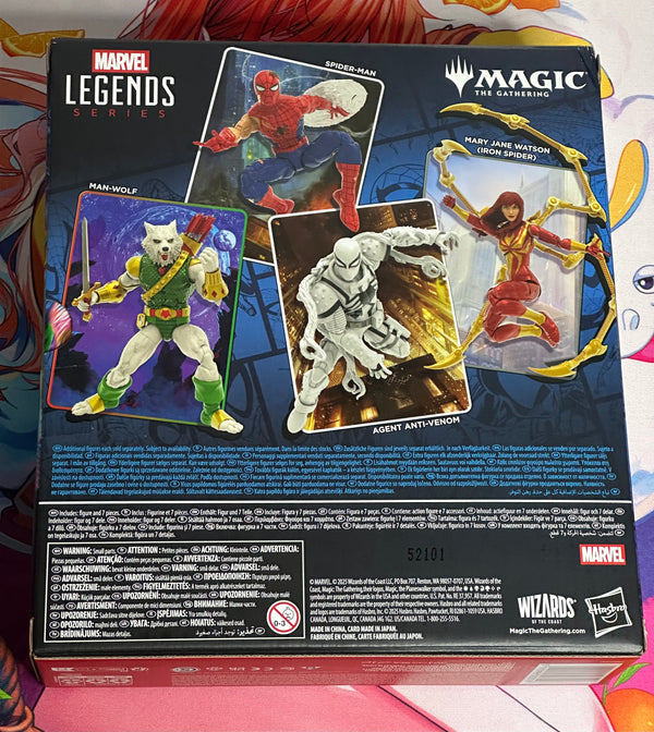 Spider-Man Marvel Legends Magic: Man-Wolf 6-Inch Action Figure With Card In Stock