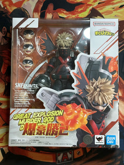 S.H. Figuarts My Hero Academia Katsuki Bakugo Action Figure USA In Hand