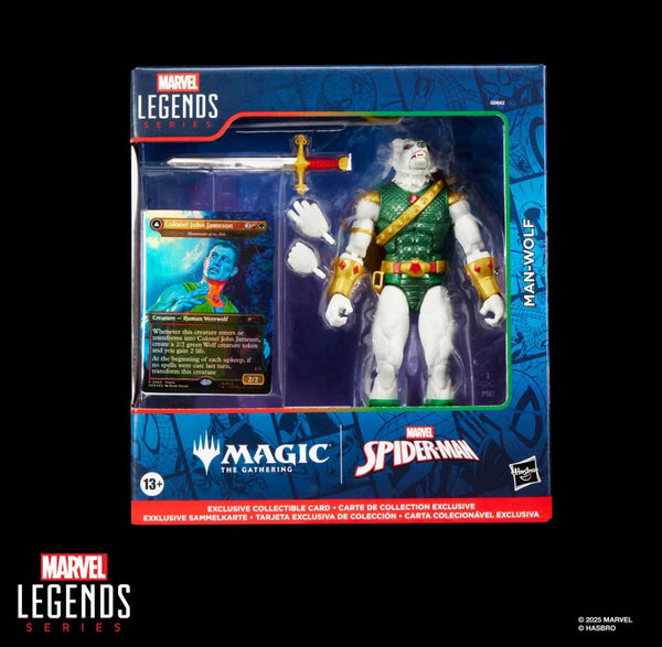 Spider-Man Marvel Legends Magic: Man-Wolf 6-Inch Action Figure With Card Presale