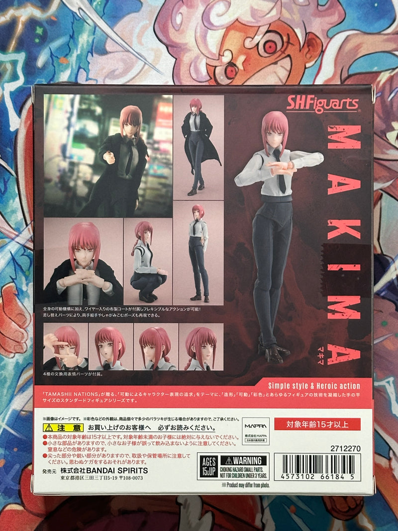 Bandai Chainsaw Man S.H.Figuarts Makima Action Figure Tamashii Nations