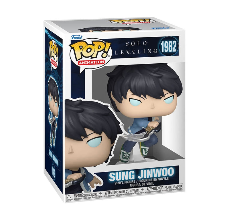 Solo Leveling Sung Jinwoo Funko Pop! Vinyl Figure #1982 Common Final Presale