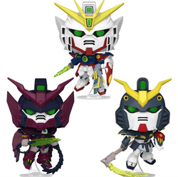 Mobile Suit Gundam Wing Funko Pop! Vinyl Figures Set of 3 PRE-ORDER