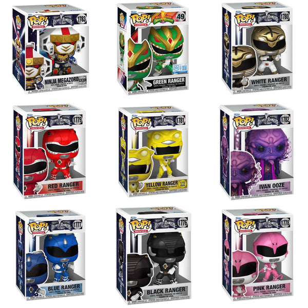 Mighty Morphin Power Rangers: The Movie Funko Pop! Vinyl Figure Wave 1 Presale