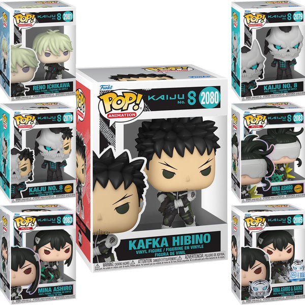Kaiju NO 8 Wave 1 With Chases Funko Pop! Animation Final Presale