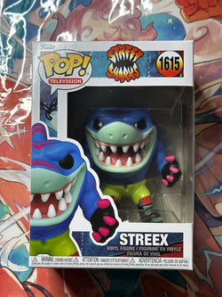 Street Sharks Streex Funko Pop! Vinyl Figure #1615 With Protector