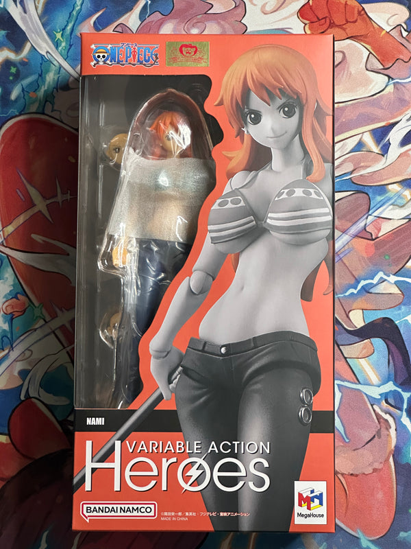 Megahouse Variable Action Heroes Nami One Piece New Sealed 100% Authentic USA