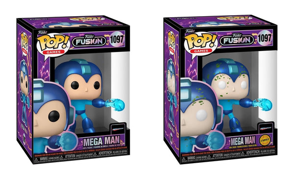 Funko Fusion Mega Man Funko Pop!Chase Bundle Vinyl Figure #1097 Presale