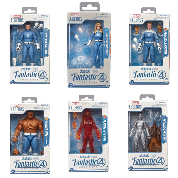Fantastic Four Movie First Steps Marvel Legends Wave 1 Action Figure Final Sale AUGUST