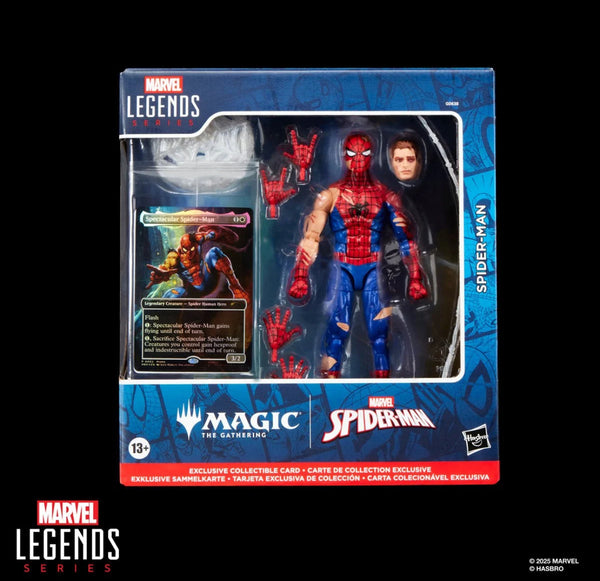 Marvel Legends Magic The Gathering SpiderMan Figure+Card Presale