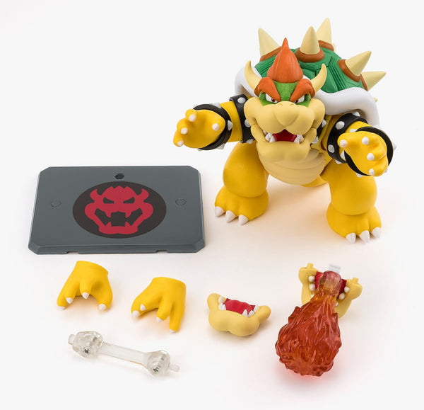 Super Mario Bros. Bowser S.H.Figuarts Action Figure Presale USA Final Sale