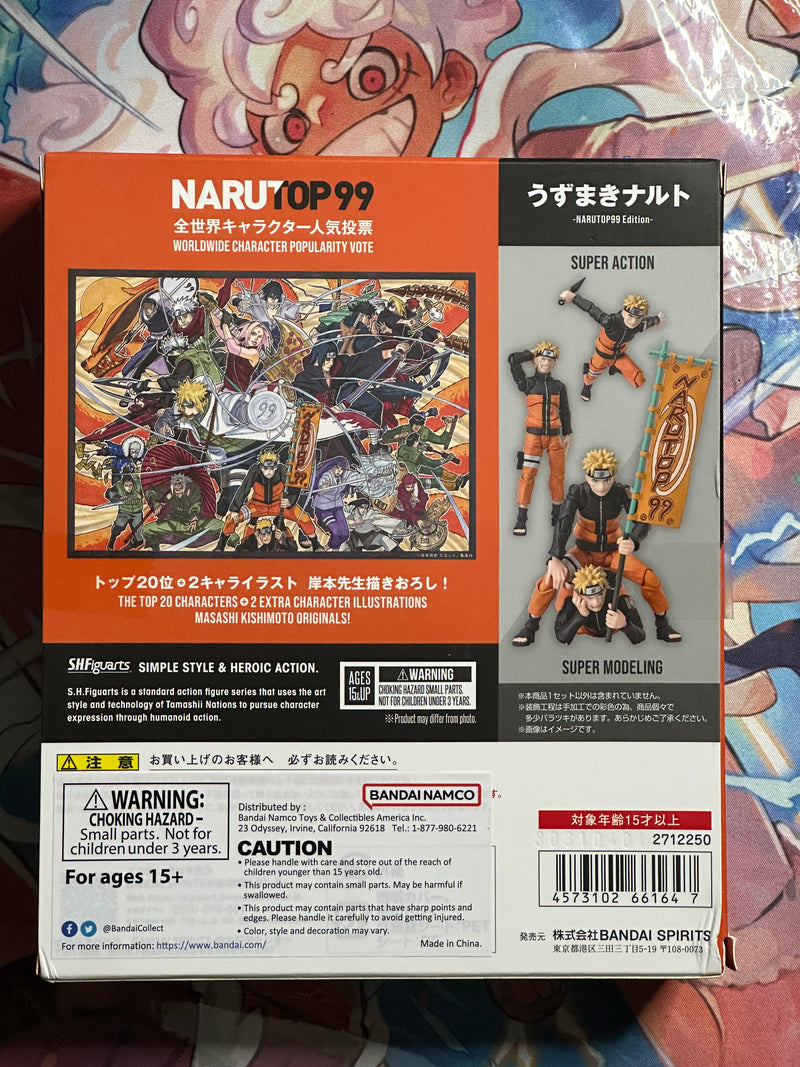 Naruto Uzumaki - NARUTOP99 Edition - "Naruto" S.H.Figuarts Action Figure