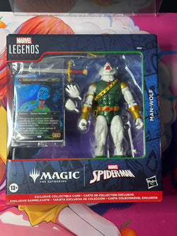 Spider-Man Marvel Legends Magic: Man-Wolf 6-Inch Action Figure With Card In Stock