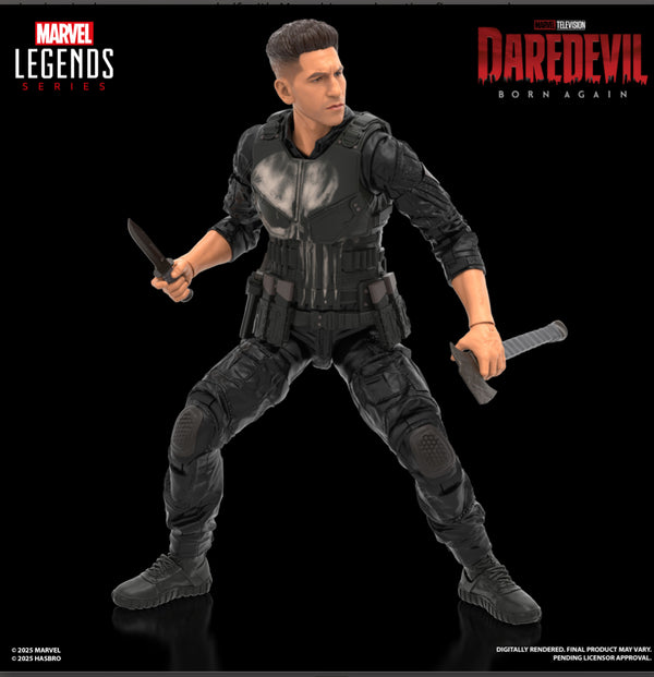 DareDevil Born Again Marvel Legends Series Punisher 6-Inch Action Figure PRESALE November