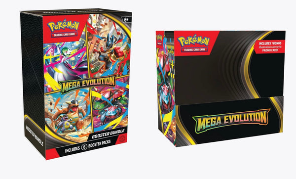 Pokemon TCG Mega Evolution Enhanced Booster Box ME01 W Mega Evolution Booster Bundle Sealed