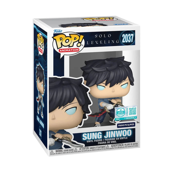 Solo Leveling Sung Jinwoo (Upgrade) Funko Pop! Vinyl Figure #2037  EE Presale