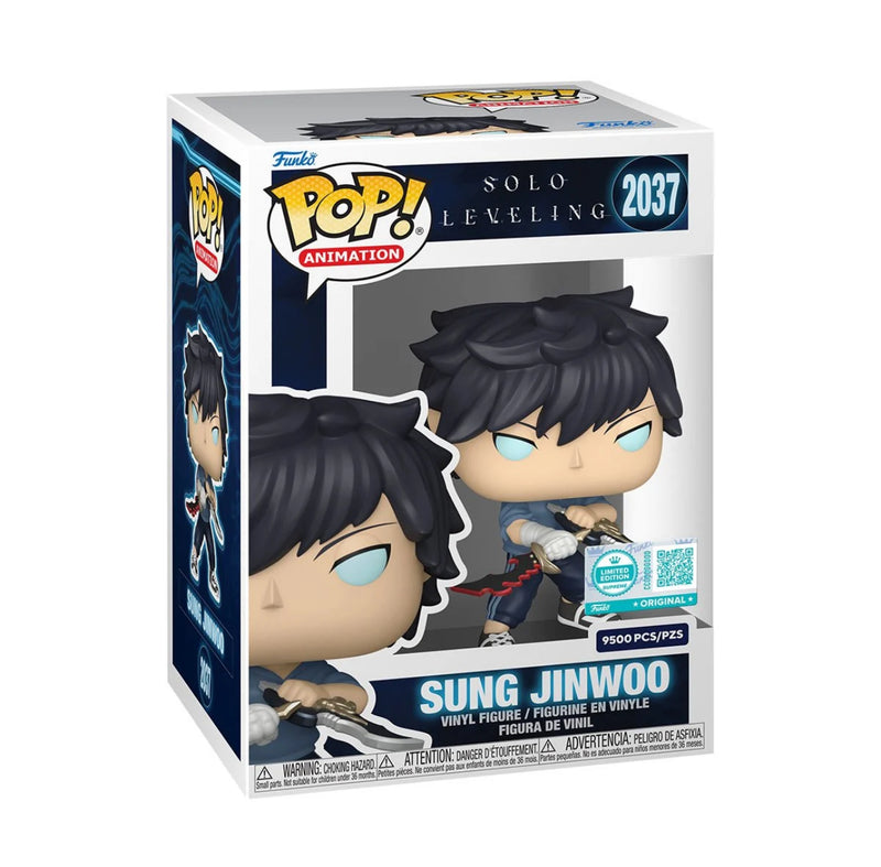 Solo Leveling Sung Jinwoo (Upgrade) Funko Pop! Vinyl Figure #2037  EE Presale