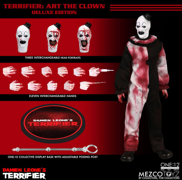 Terrifier Art the Clown Deluxe One:12 Collective Action Figure