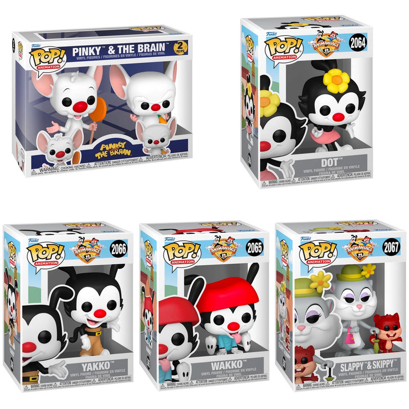 Animaniacs Funko Pop! Vinyl Figure Wave 2 Presale Set Of 5
